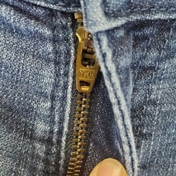 Wrangler Jeans Womens Size 1x32 Blue Trouser Flare Stretch Denim - Picture 11 of 12